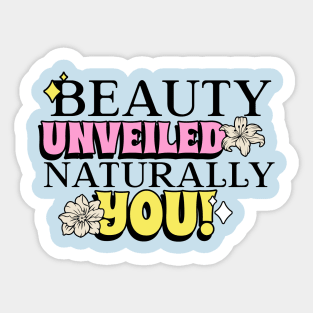 Beauty bloggers unveiled beauty Sticker